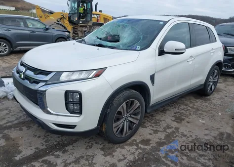2020 Mitsubishi Outlander Sport 2.0 Be from USA, damaged, VIN JA4AR3AU4LU021423